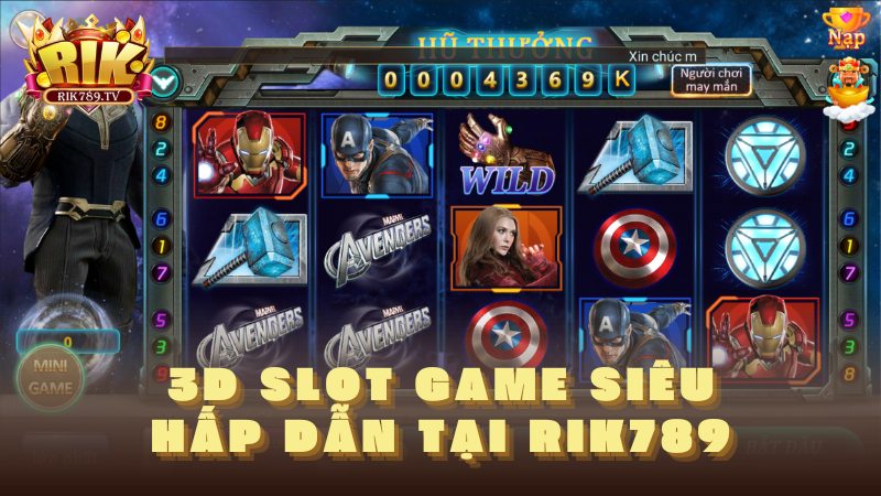 3D Slot game siêu hấp dẫn tại Rik789